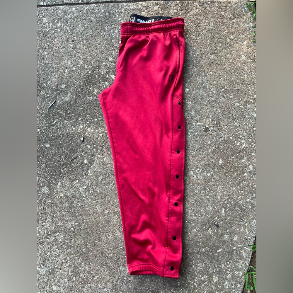 And1 Red Breakaway Men’s Pants for Active Comfort 2X